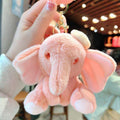 Cute Elephant Plushie Keychain
