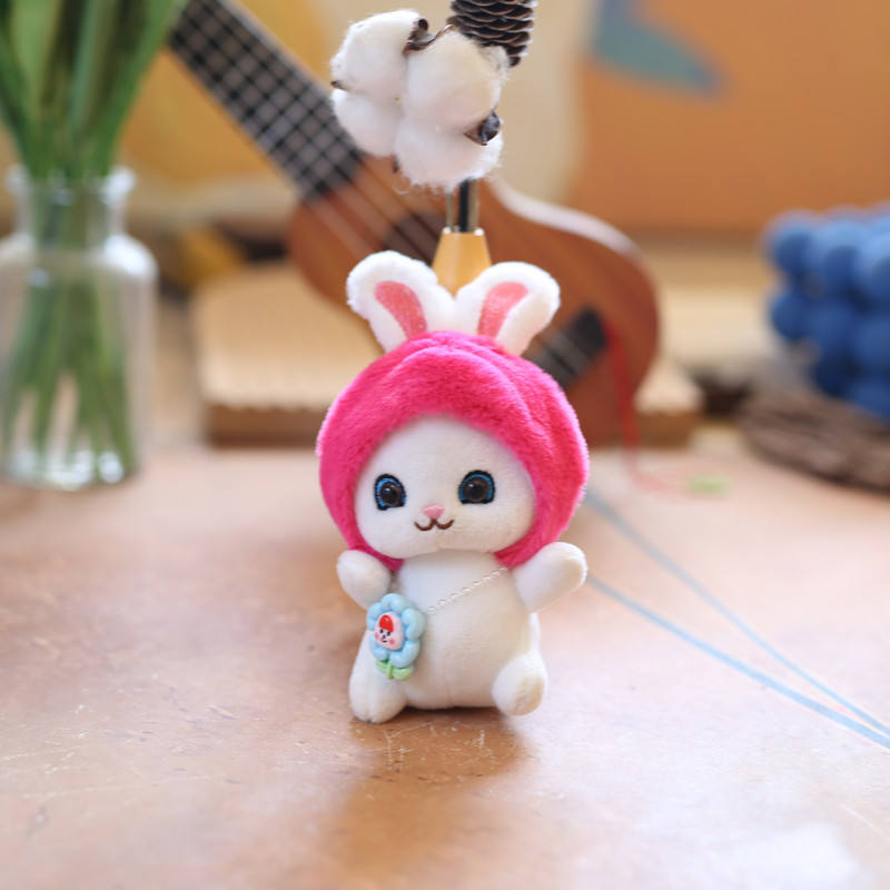 cute plushie with bag