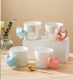 Kawaii Heart Ceramic Mug