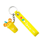 Juice Glass Keychain