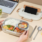 Bento Box 3 Compartments Lunch Box