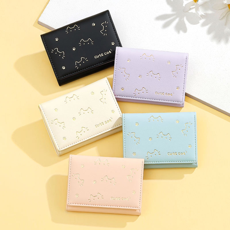 Cat Print Wallet