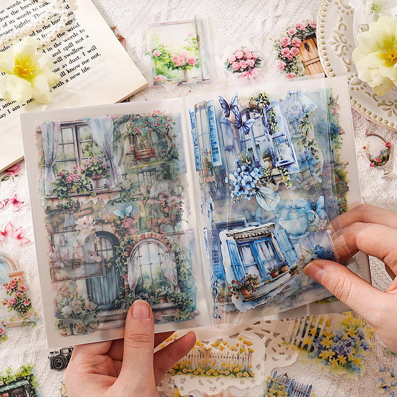 Glazed Tiles Series Sticker Book