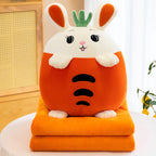 Cute Fruit Plushies With Blanket