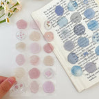 Transparent Wax Sealed Stickers