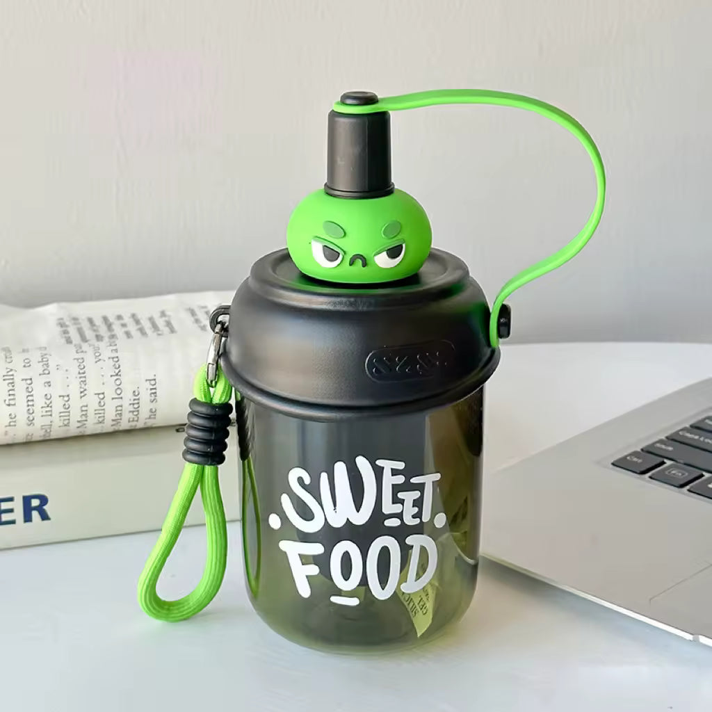 Fancy Plastic Water Bottle (550 ML)