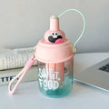 Fancy Plastic Water Bottle (550 ML)