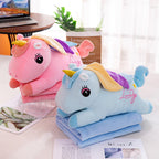 Fancy Unicorn Plushies & Blanket