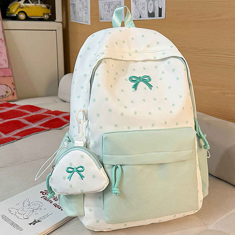 Cute Bow Print Bag