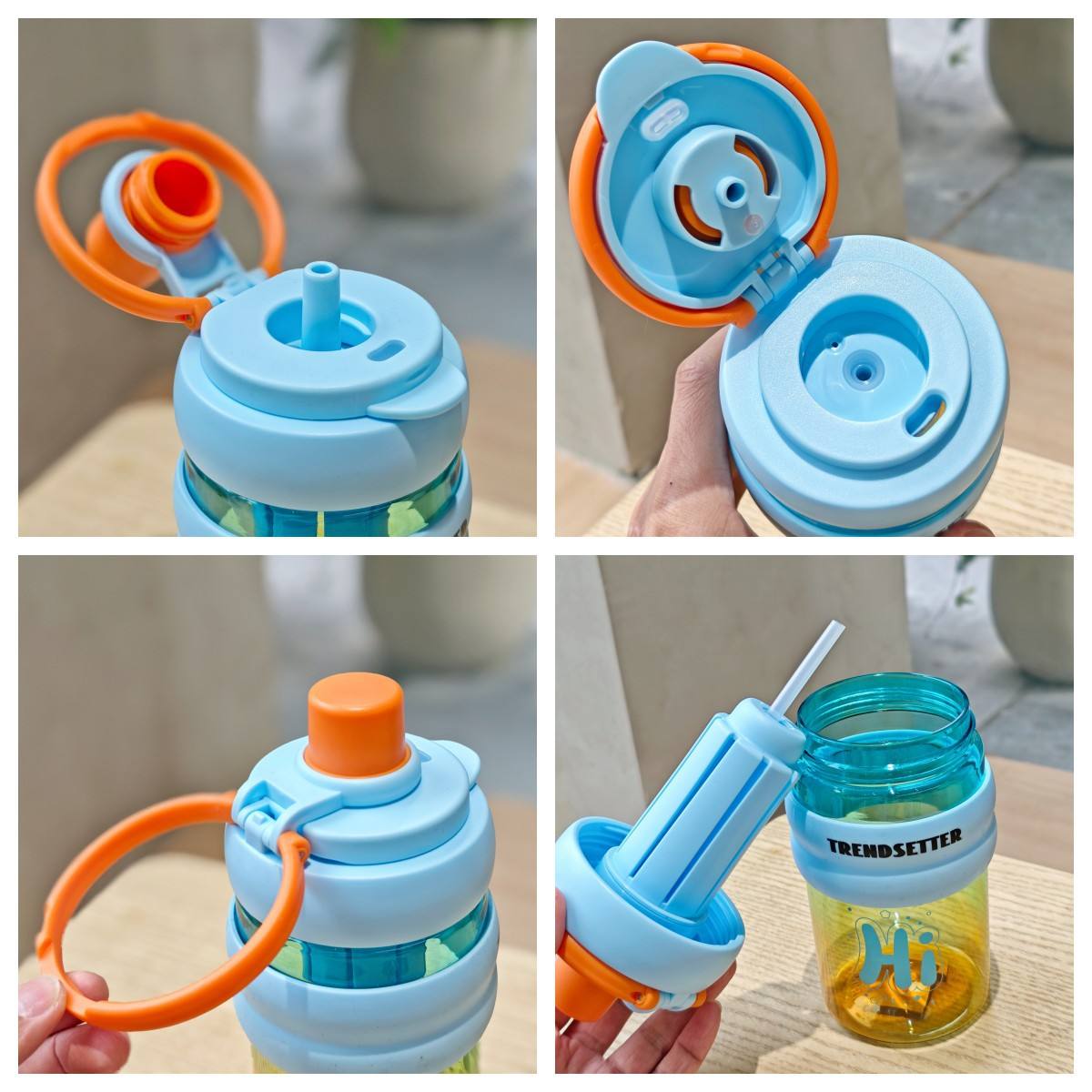 Trendsetter 2 IN 1 Plastic Bottle (1000 ml)