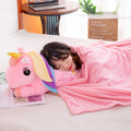 Fancy Unicorn Plushies & Blanket