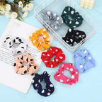 Polka Dot Scrunchies
