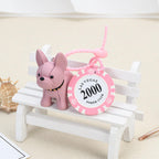 Cute Dog Bag Charm