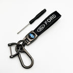Premium Vehicle Leather Keychains