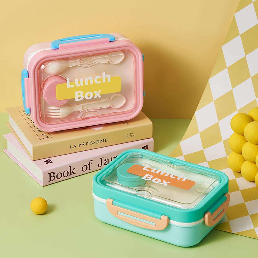 Cute Lunch Box WIth 3 Compartment