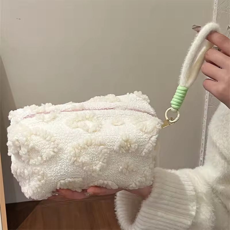 Heart Shaped Cosmetic Pouch