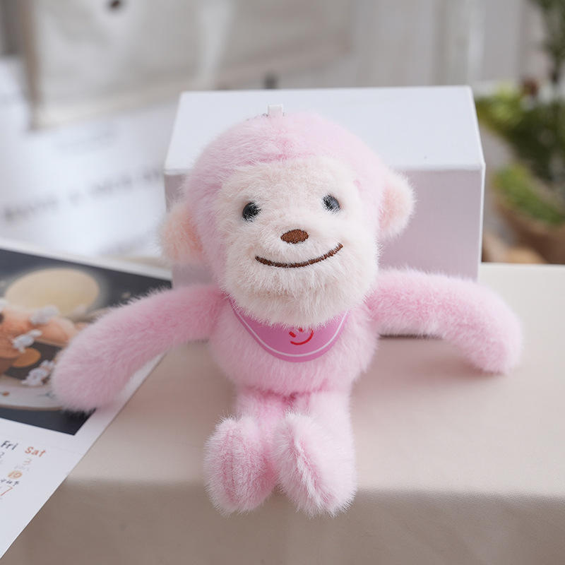 Monkey Soft Toy Keychain