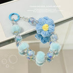 Crochet Flower Phone Charm