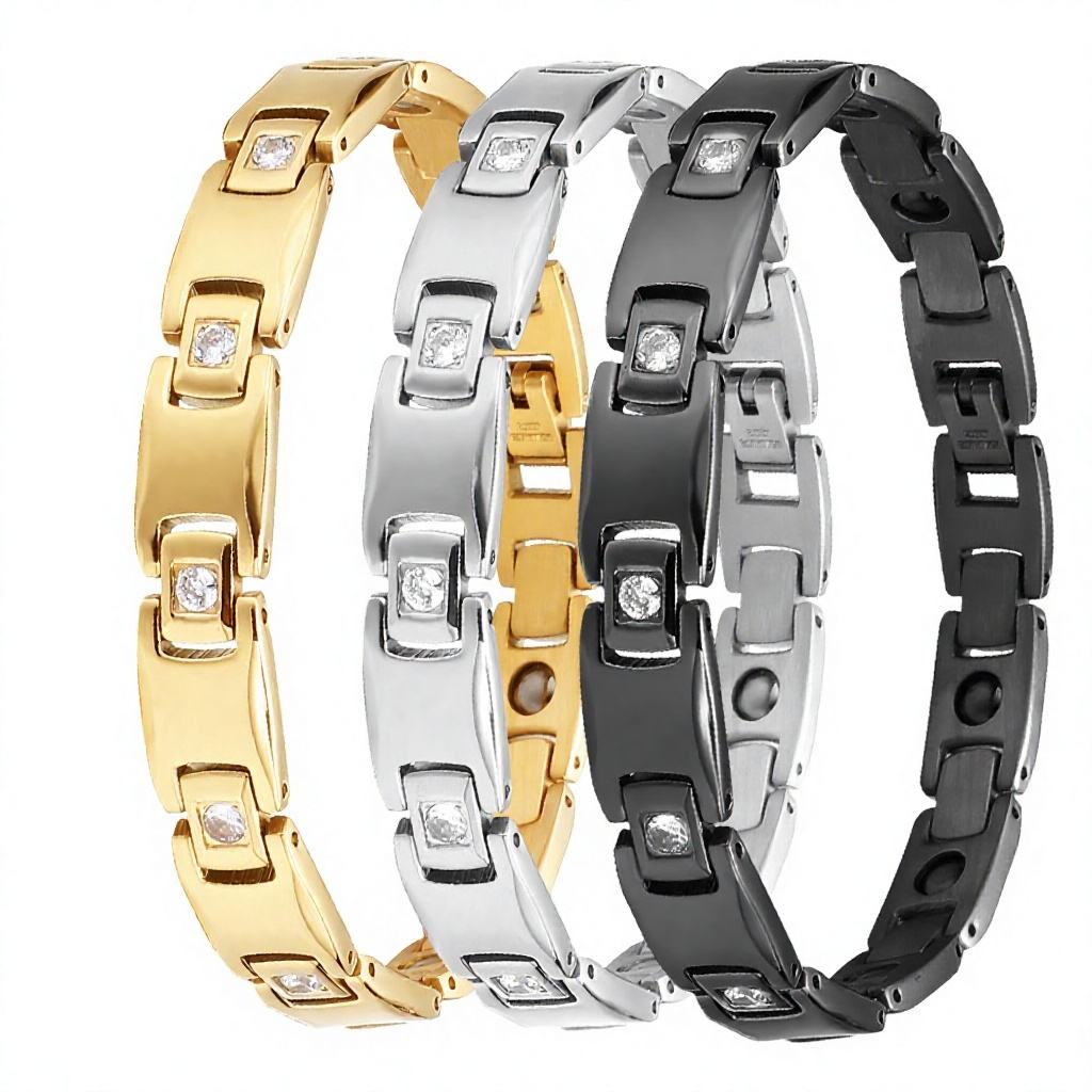 Premium Quality Boys SS Bracelet (Silver)