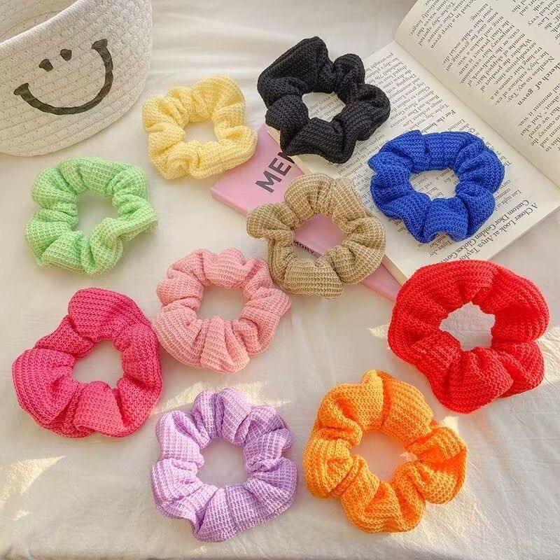 Pastel Shade Scrunchies