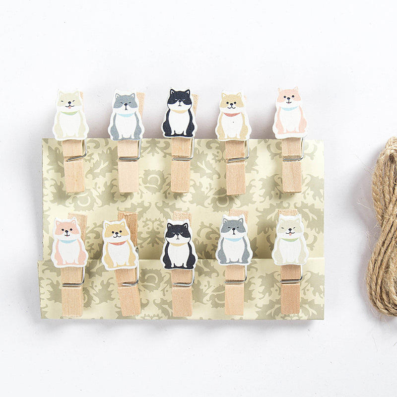 Wooden Paper Clips