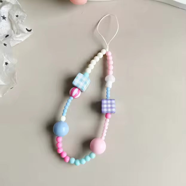 Colorful Cube Charm Phone Charm