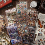 Vintage Series Of Exquisite Die-cut Stickers