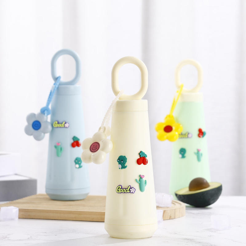 Petal Cup Glass Bottle