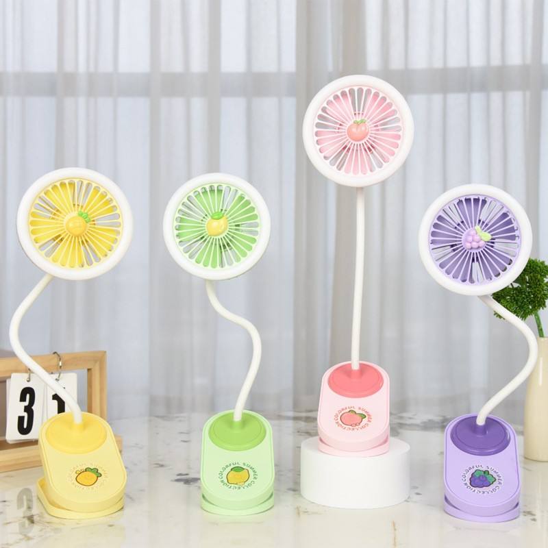 2 In 1 Table Lamp + Fan