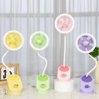2 In 1 Table Lamp + Fan