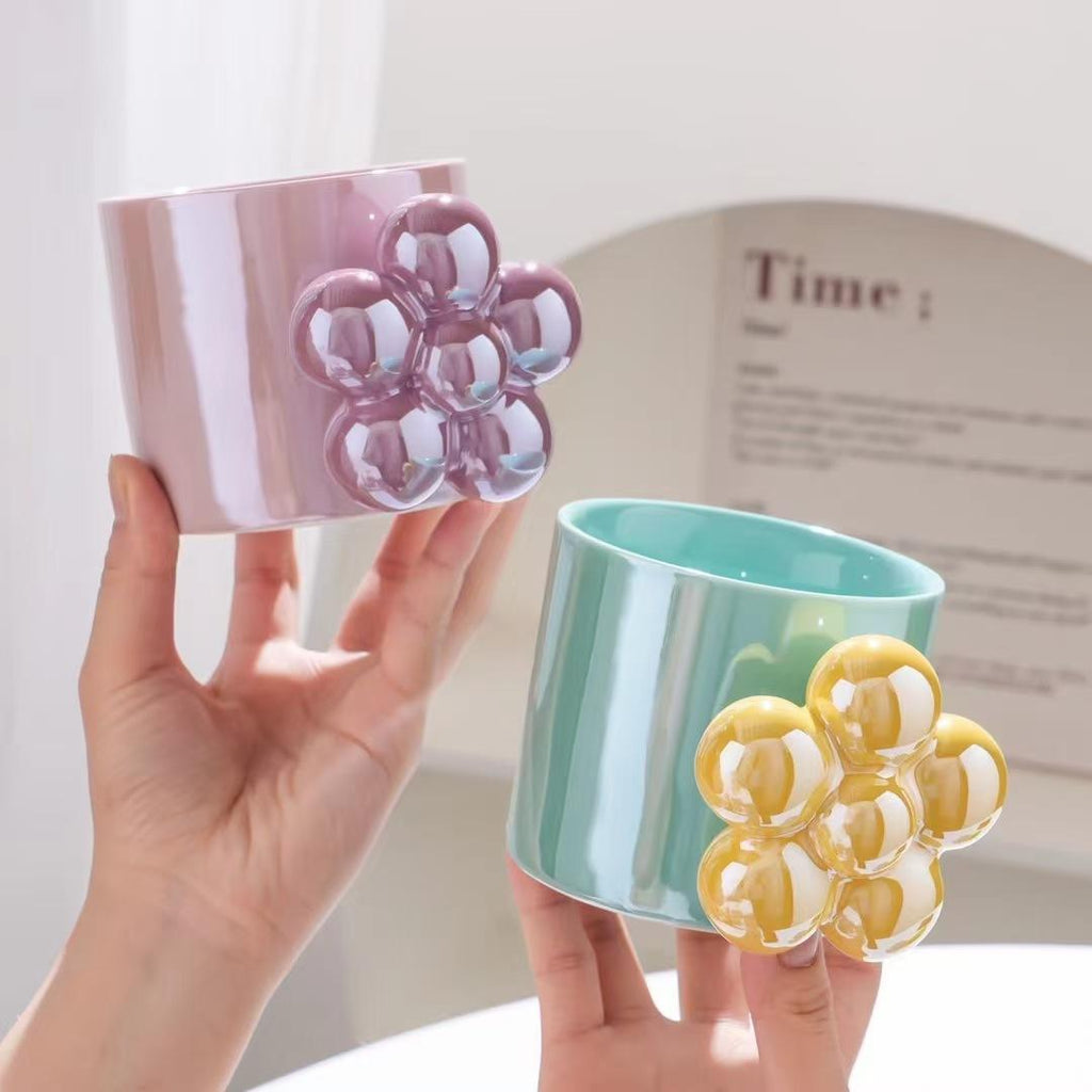 Pinterest Flower Ceramic Mug