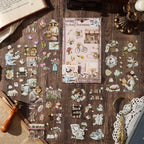 Vintage Series Of Exquisite Die-cut Stickers