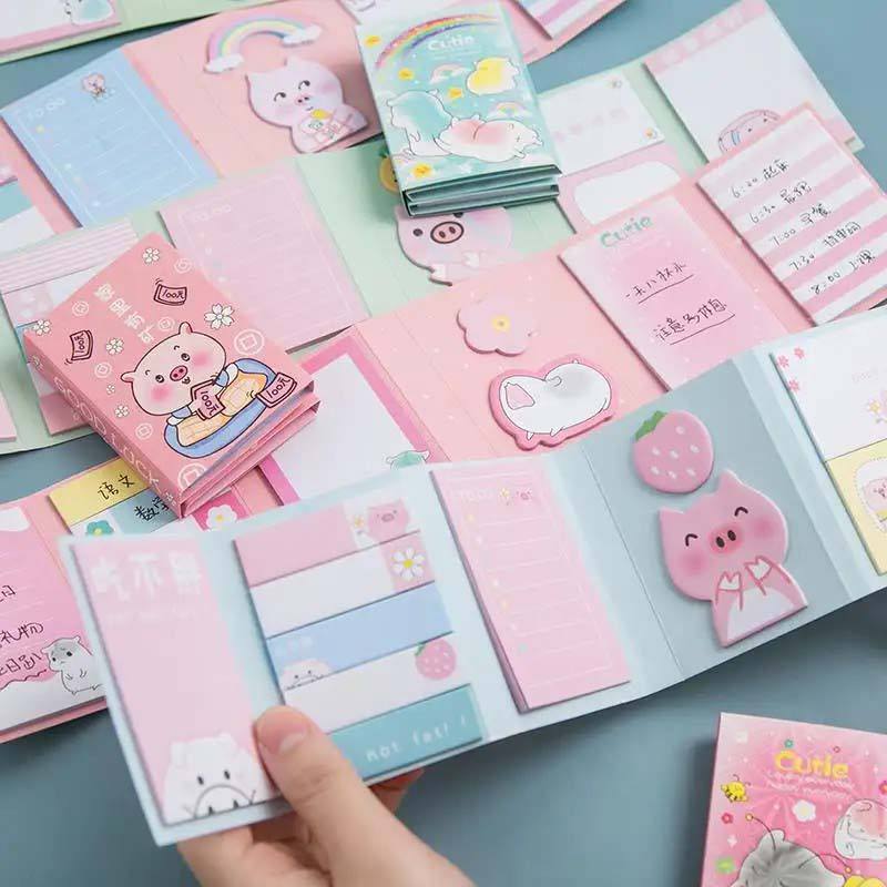 6 in 1 Cute Design Sticky Note