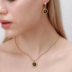 Aesthetic Moon Necklace Set