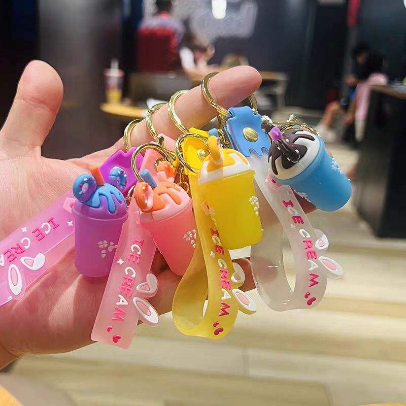 Juice Glass Keychain