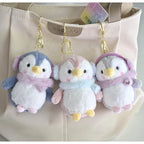 Cute Penguin Plushie Keychain