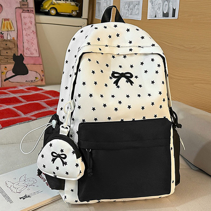 Cute Bow Print Bag