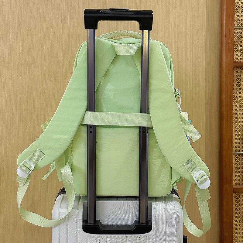 Korean Backpack With A Charm