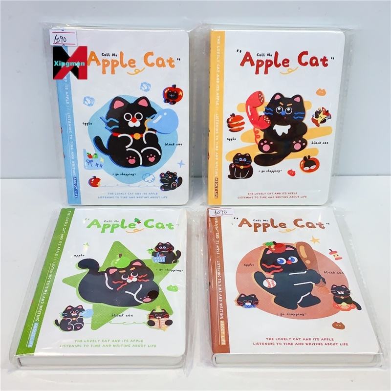 Kawaii Apple Cat Diary