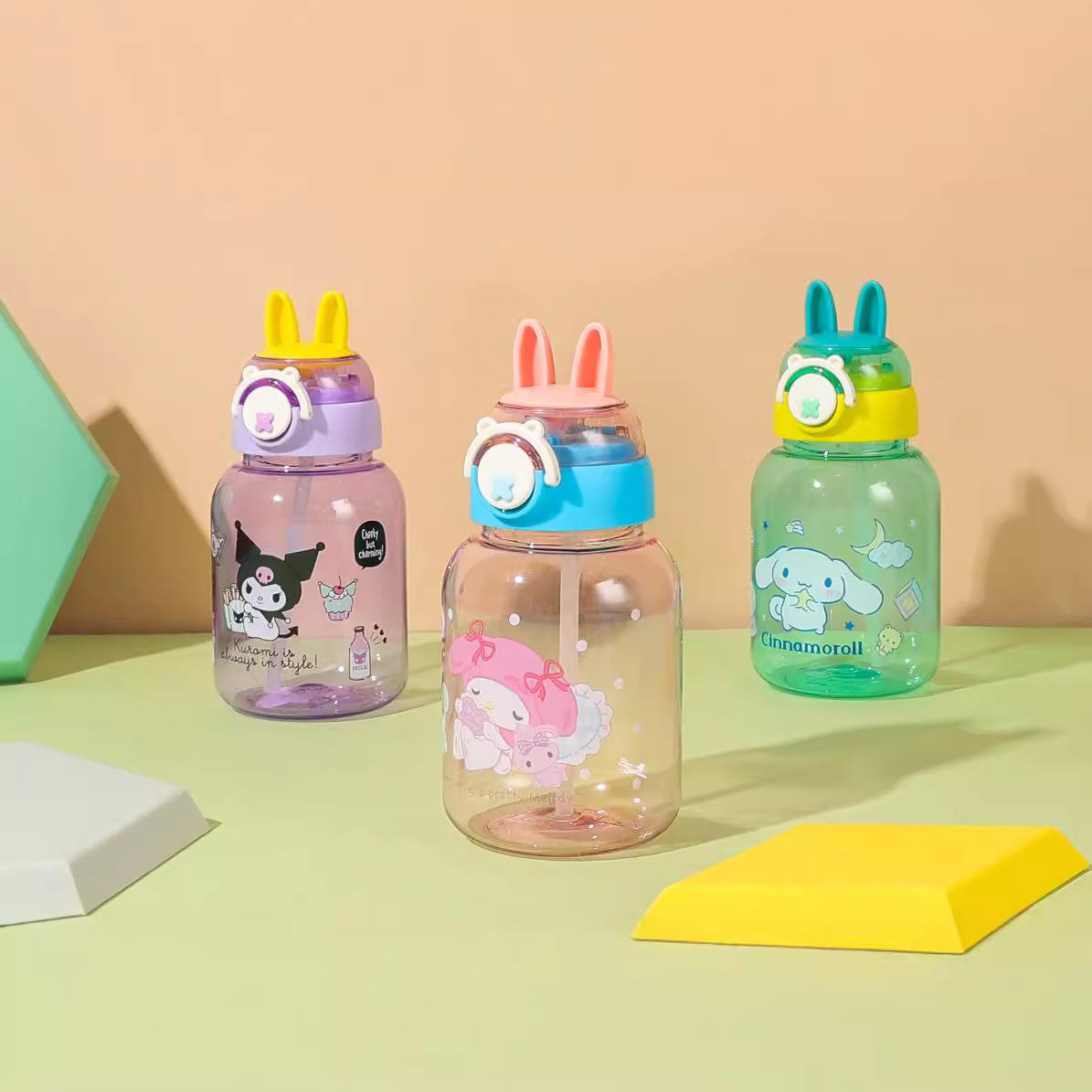 Cute Plastic Sipper Bottle