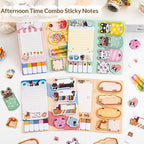Coffee Bakery Theme Sticky Notes Set ( 1pc )