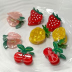 Korean Claw Clips In Fruit Design