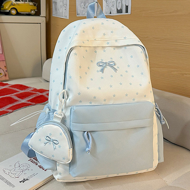 Cute Bow Print Bag