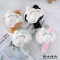 Bibi Meow Cat Series Plush  Keychain