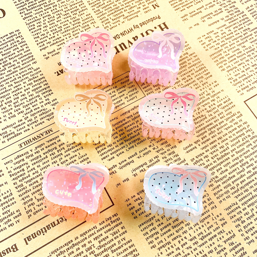 Cute Kawaii Bow Claw Clip