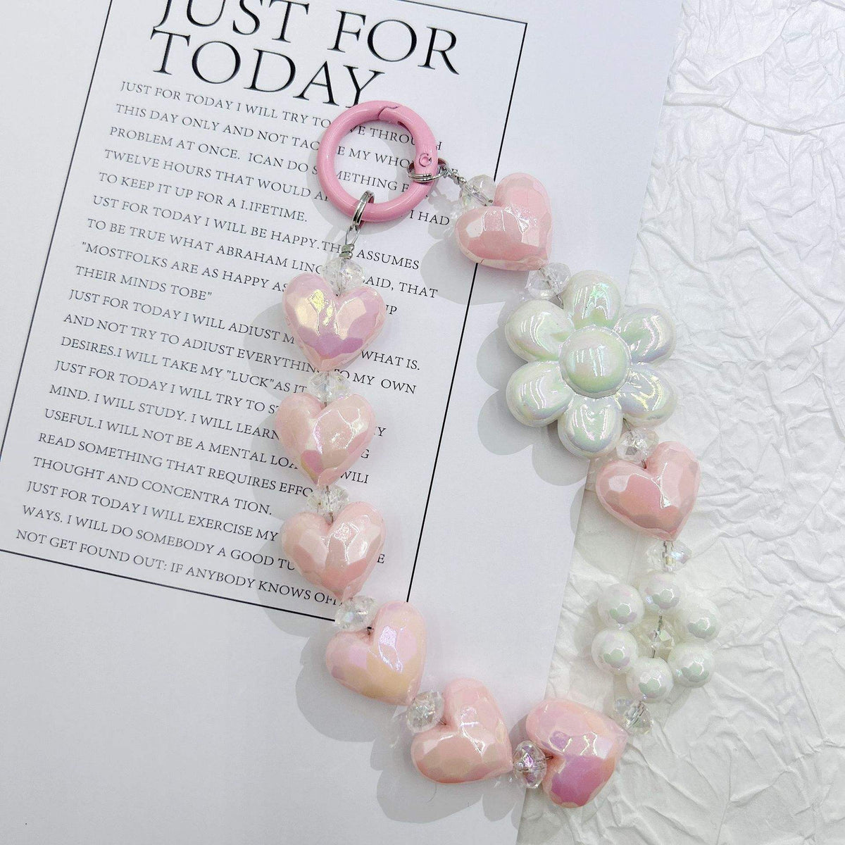 Cute Flower Phone Charm