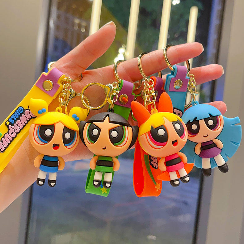 Powerpuff Keychain
