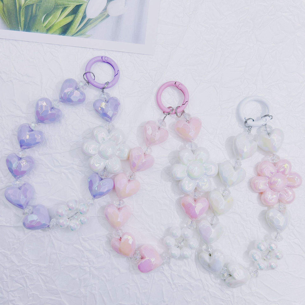 Cute Flower Phone Charm
