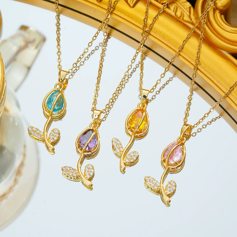 Tulip Shaped Necklace