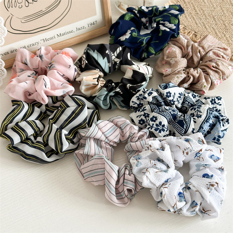 ✨ Chic Printed Scrunchies